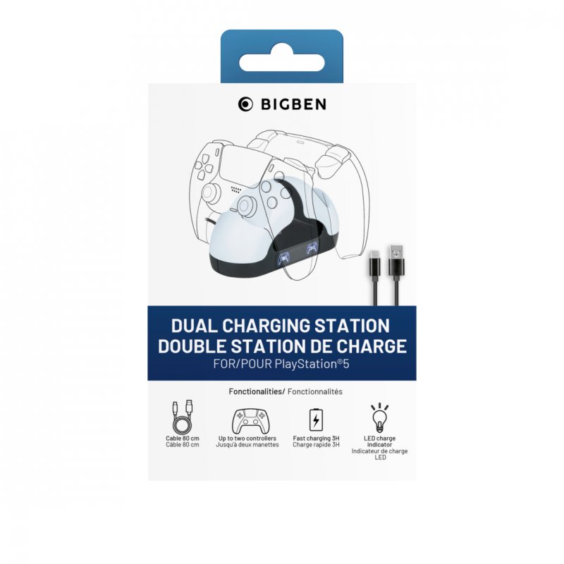 Nacon Playstation Vr2 Dual Charger For Dualsense /Ps5