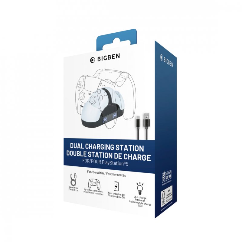 Nacon Playstation Vr2 Dual Charger For Dualsense /Ps5