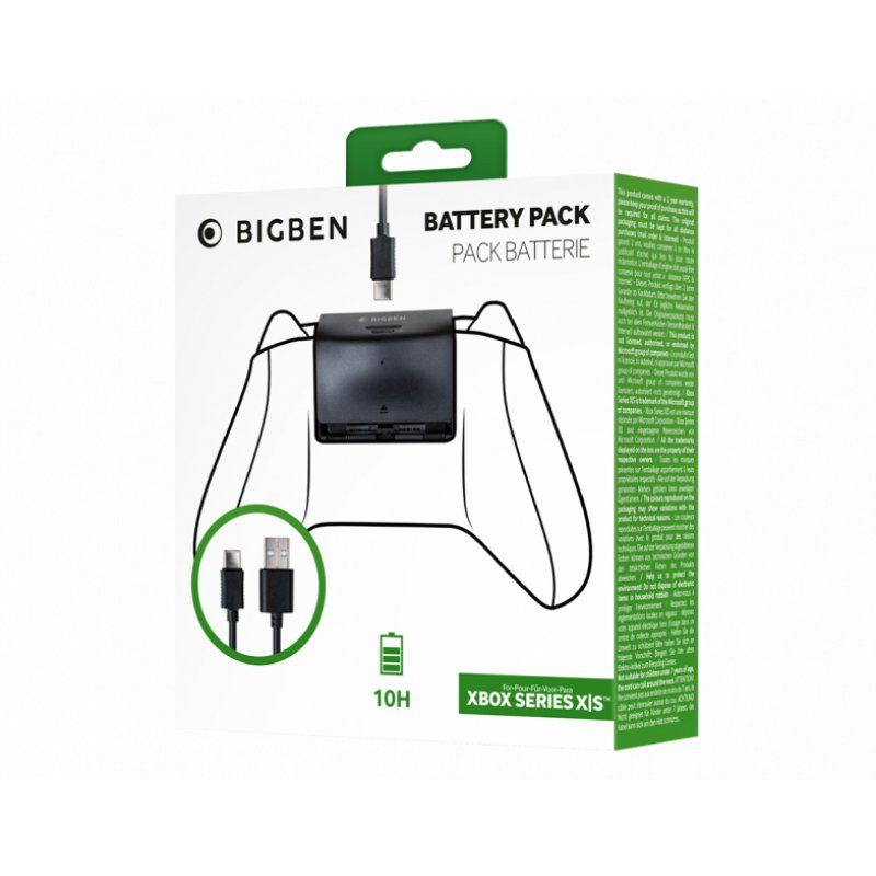 STOCK2 - NACON XBXBATPACK Accessoire de manette de jeux Batterie de manette de jeu