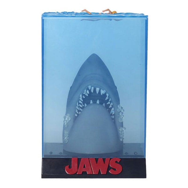 Jaws figurine PVC 3D Poster 50th Anniversary 26 cm