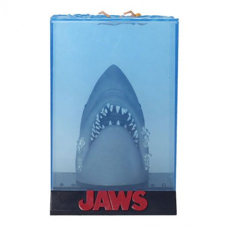 Jaws figurine PVC 3D Poster 50th Anniversary 26 cm