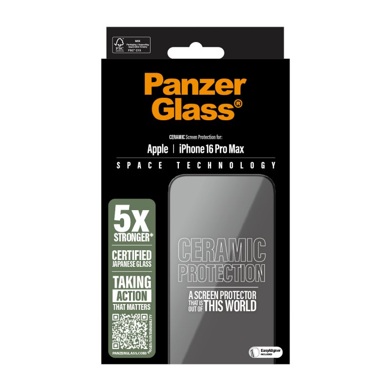 PanzerGlass PG Ceramic Scrn iPhone 16P 6.9Inch UWF