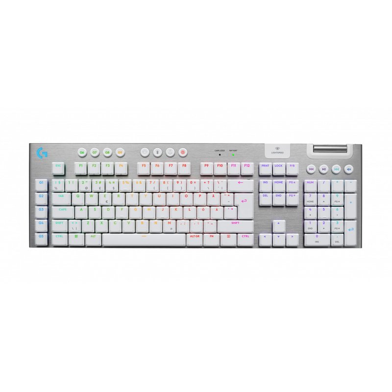 G915 X LIGHTSPEED WRLS G KB- WHITE-PAN-EMEA28I-935
