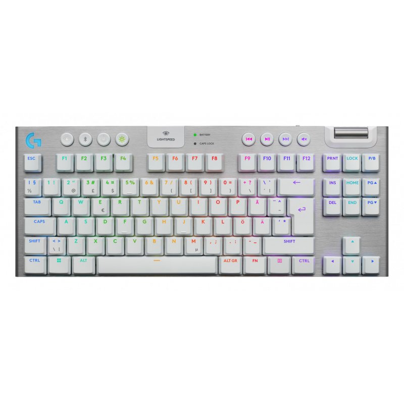 G915 X LIGHTSPEED TKL WRLS G KB -WHITE-PAN-EMEA28I-935