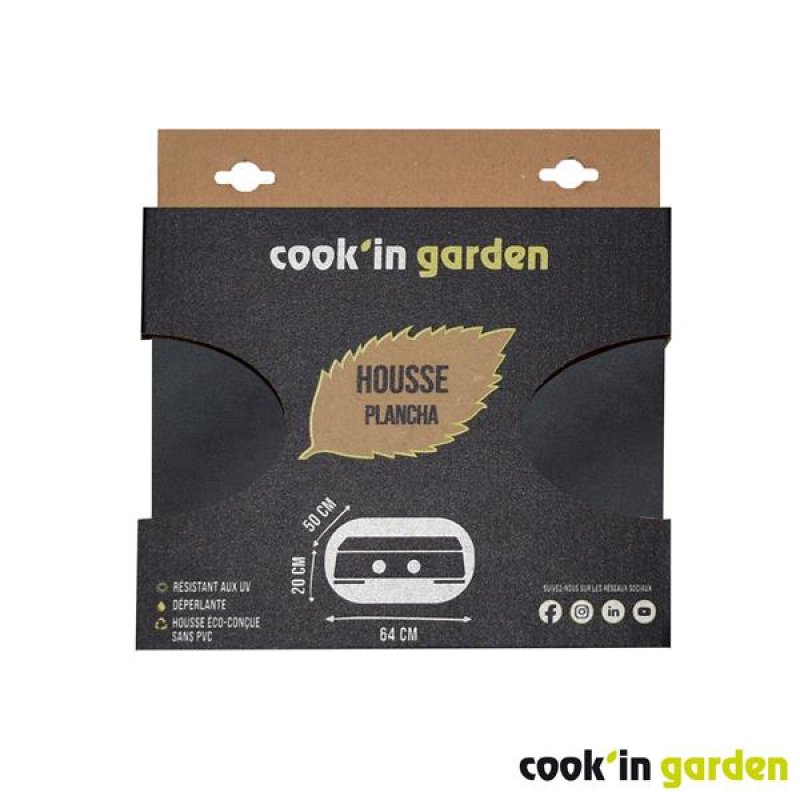 Housse pour plancha L62 x H20 x P50 cm - COV002