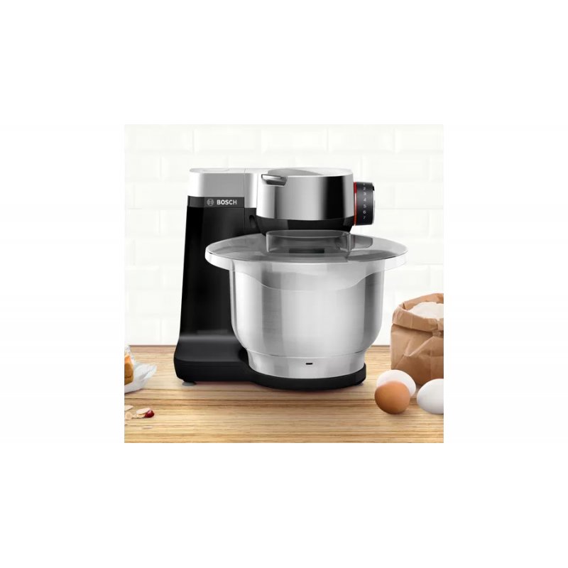 Bosch Serie 2 MUMS2VM00 robot de cuisine 900 W 3,8 L Noir, Argent