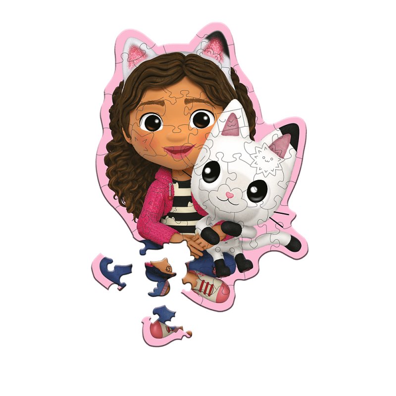 Trefl - Wooden Shaped Junior - Gabby (50 pieces) (TFL20202)