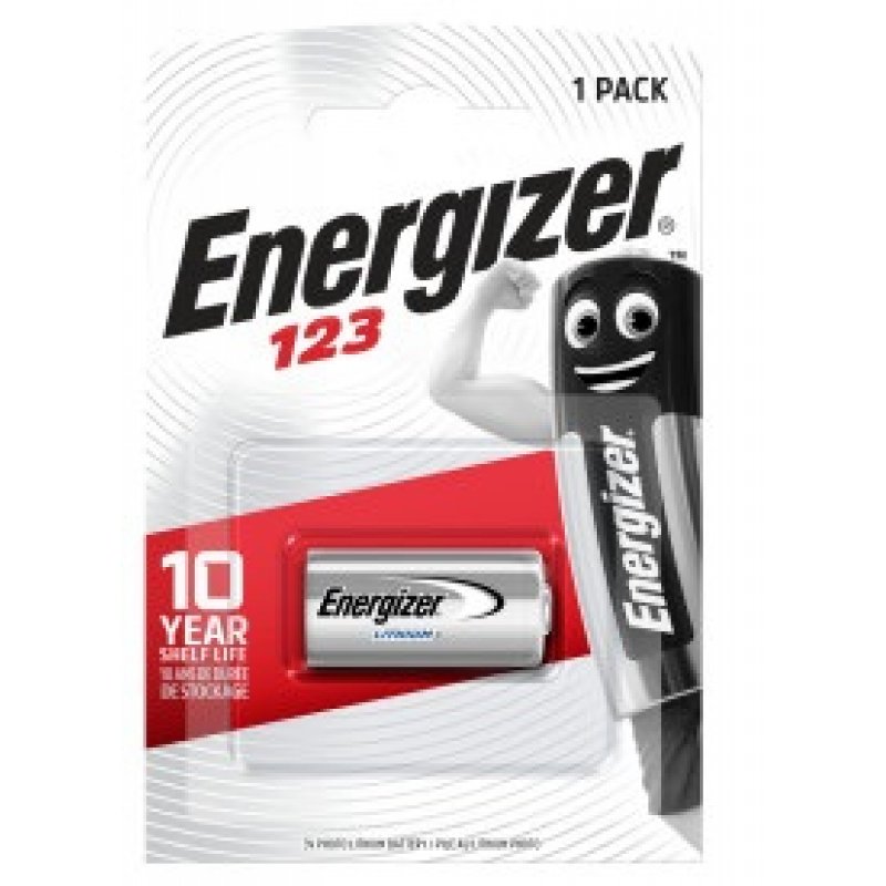 Energizer - Lithium Photo CR123 1-pack