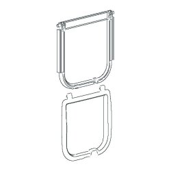 Ferplast - replacement door for Swing 5 & 7 & Microchip
