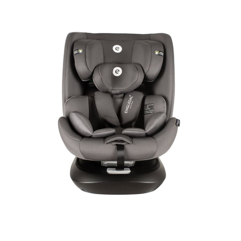 Engledal - Car Seat 360 with IsoFix - Group 0 - Malik - Black/Grey (25-01MAL-BG)