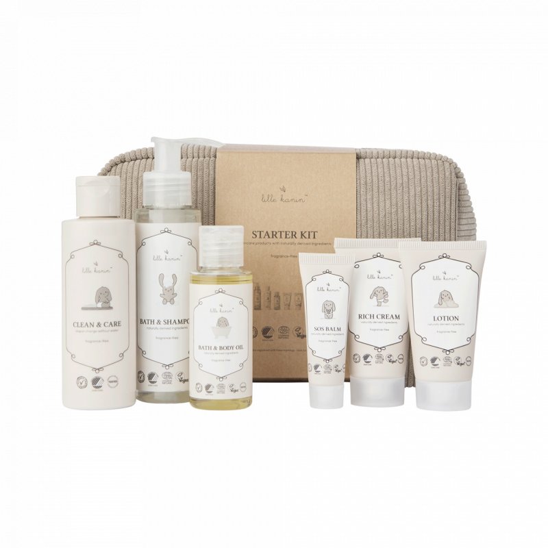 Lille Kanin - Starterkit & Toiletbag Gift Box