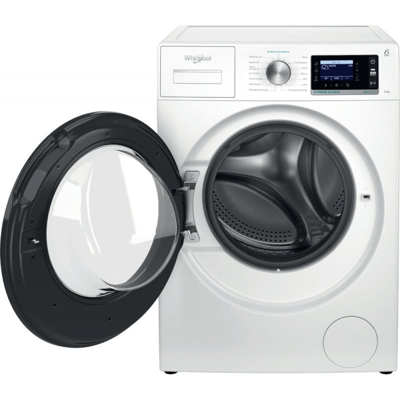 Whirlpool W6 98 SILENCE FR washing machine Front-load 9 kg 1400 RPM White