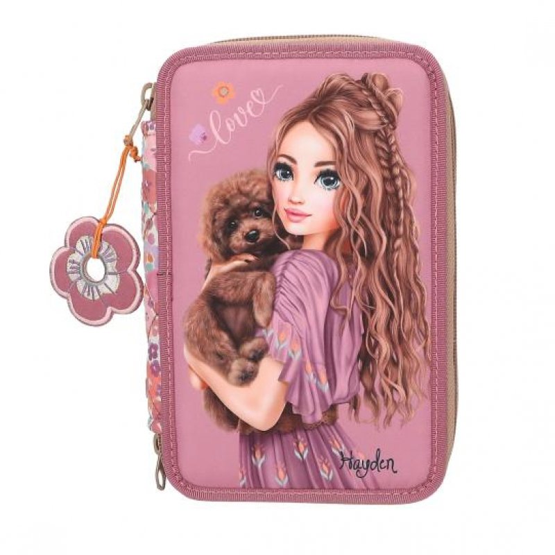 TOPModel - Triple Pencil Case FLORAL ( 0413055 )