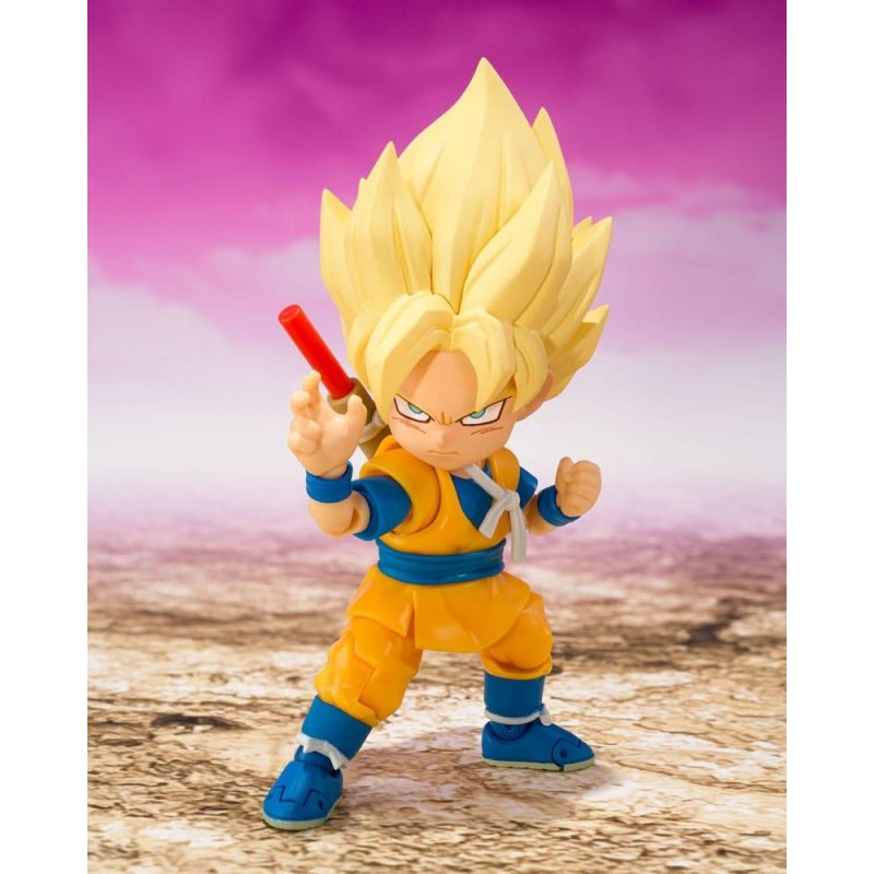DRAGON BALL DAIMA - Super Saiyan Mini Son Goku -Fig. S.H. Figuarts 7cm