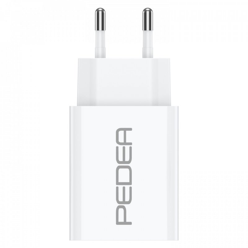 PEDEA 60040100 mobile device charger Universal White AC Fast charging Indoor
