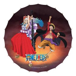 One Piece Ombrelle en papier Monkey D. Luffy & Yamato