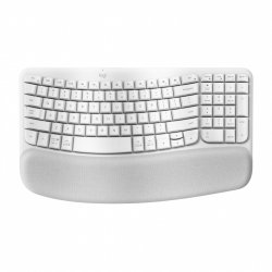 WAVE KEYSERGONOMIC KB OFFWHITE PAN - 2.4GHZ/BT NORDIC-613 UNIV.