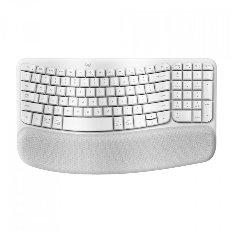 WAVE KEYSERGONOMIC KB OFFWHITE PAN - 2.4GHZ/BT NORDIC-613 UNIV.