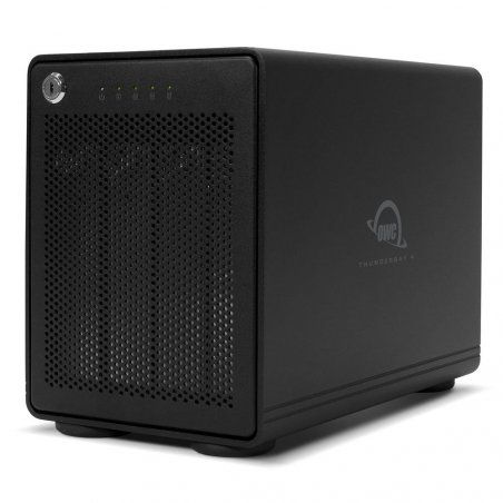OWC ThunderBay 4 Boîtier disque dur/SSD Noir 2.5/3.5"