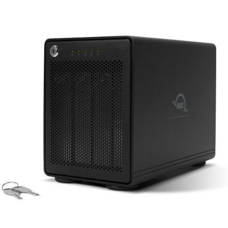 OWC ThunderBay 4 Boîtier disque dur/SSD Noir 2.5/3.5"
