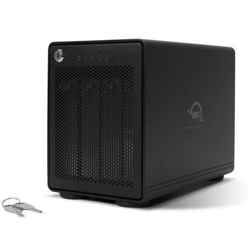 ThunderBay 4 (schwarz, 4-Bay Thunderbolt 3 External Drive Enclosure)