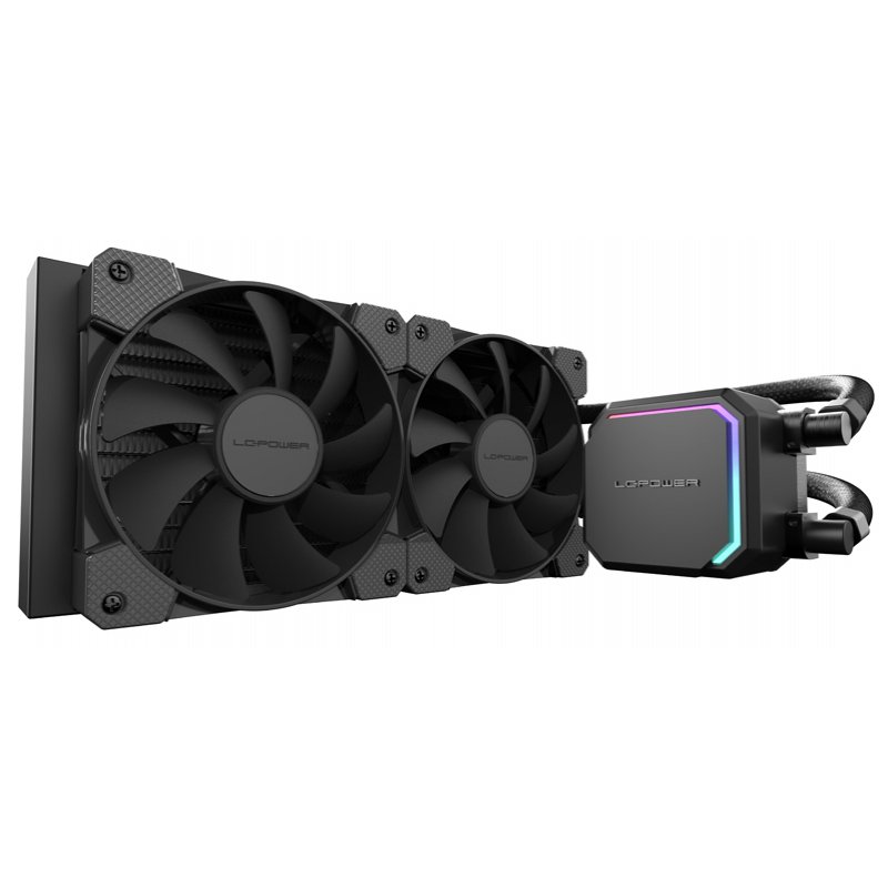 LC-Power LC-CC-240-B computer cooling system Processor All-in-one liquid cooler 12 cm Black