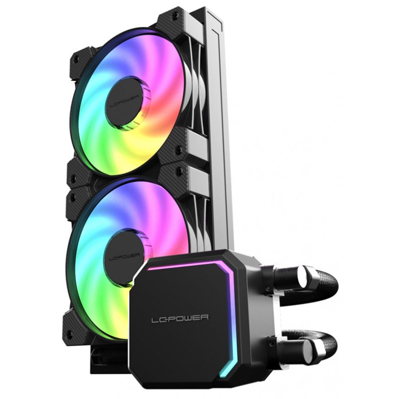 K Cooler LC-Power LC-CC-240-B-ARGB All-in-One-Flüssigkeitskühler