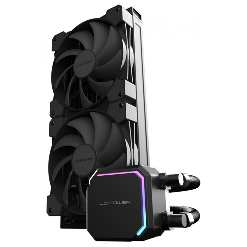 LC-Power LC-CC-280-B computer cooling system Processor All-in-one liquid cooler 14 cm Black
