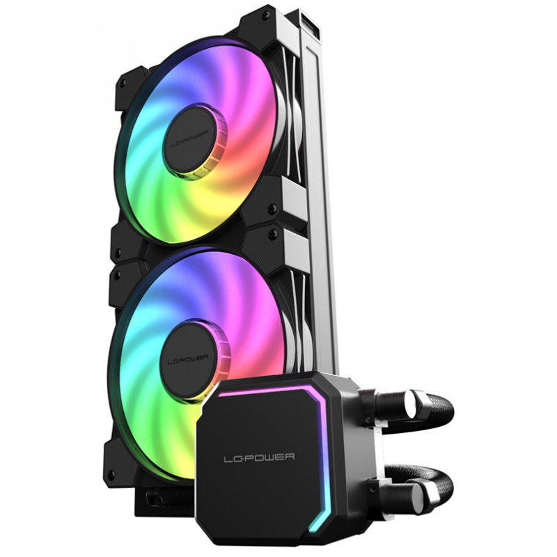 K Cooler LC-Power LC-CC-280-B-ARGB All-in-One-Flüssigkeitskühler
