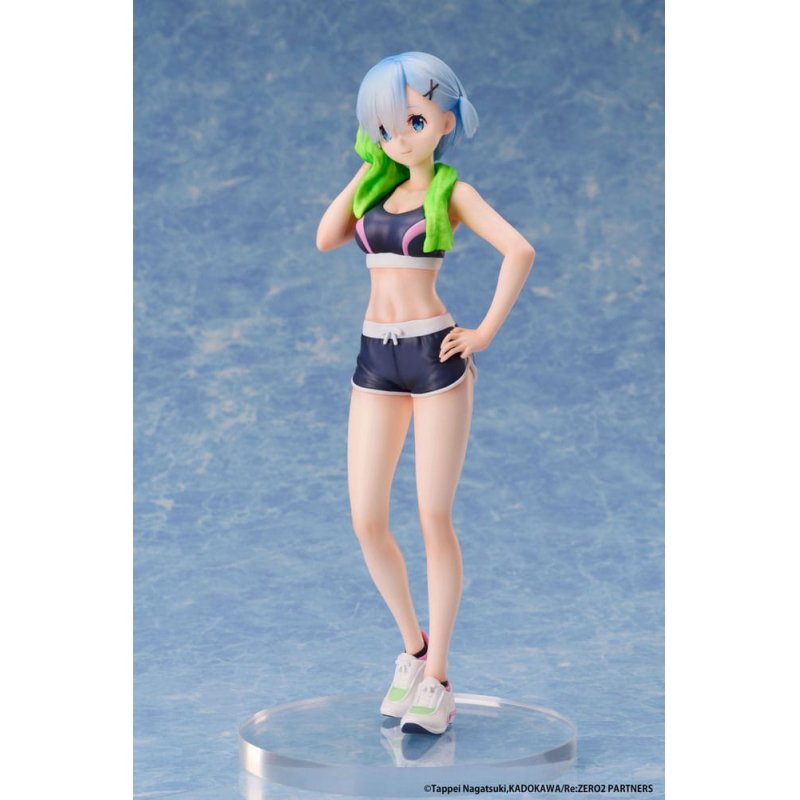 Re:Zero Starting Life in another World statuette PVC 1/7 Rem Sports Wear 23 cm