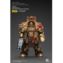 Warhammer The Horus Heresy figurine 1/18 Legio Custodes Aquilon Terminator Squad Aquilon with Lastrum Storm Bolter 14 cm