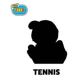 Sports Tubbz Mini figurine PVC Tennis 5 cm