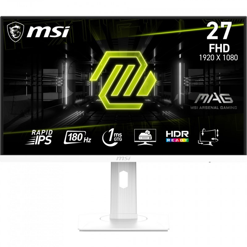 MSI MSI MAG 274PFWDE Gaming Monitor - 180Hz, 1ms, Weiß