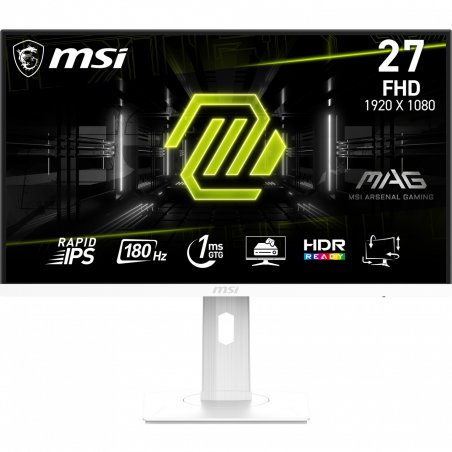 MSI MSI MAG 274PFWDE Gaming Monitor - 180Hz, 1ms, Weiß