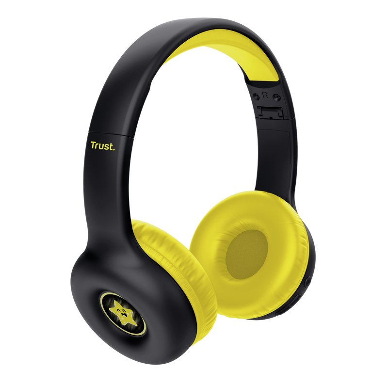 NOUNA WIRELESS KIDS HEADPHONES - BLACK