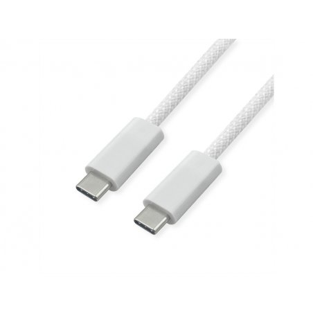 ROLINE 11.02.8340 USB cable USB4 Gen 3x2 1 m USB C White
