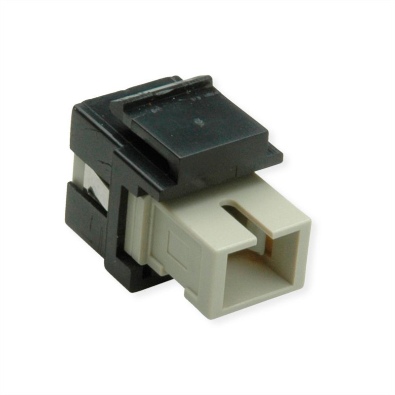 ROLINE Adaptateur Keystone SC Simplex Noir beige