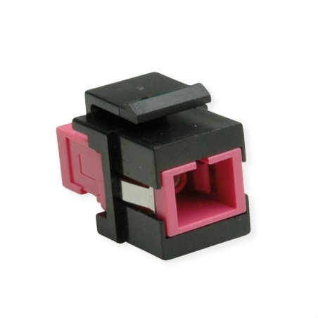 ROLINE Adaptateur Keystone SC Simplex Noir violet