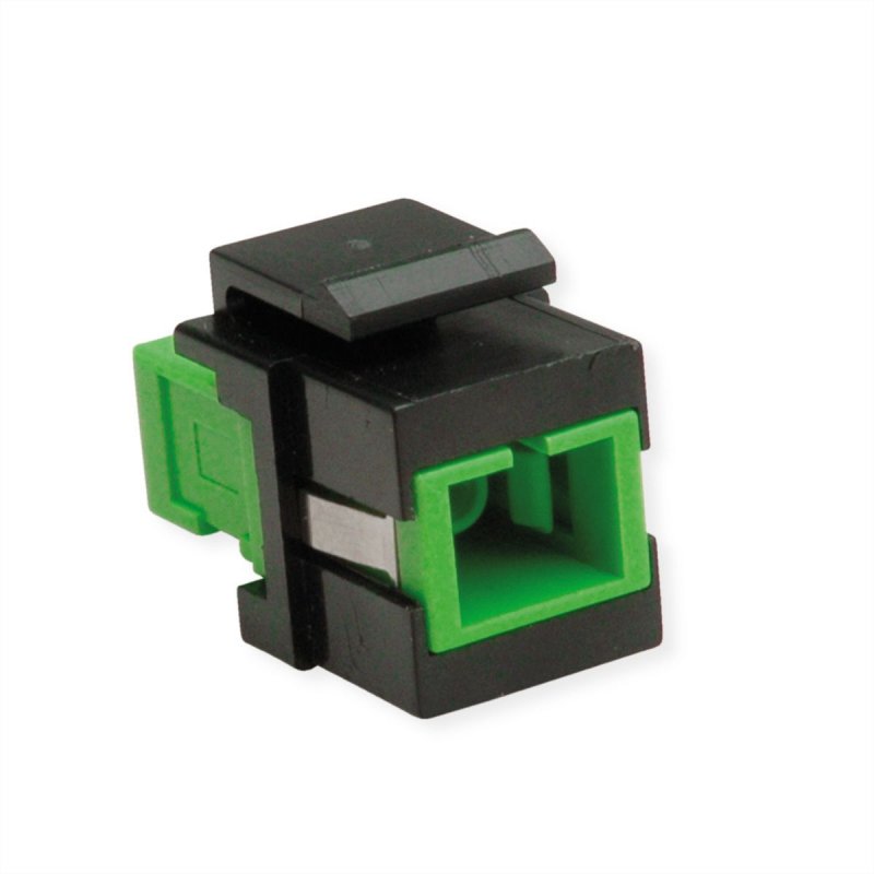 ROLINE Adaptateur Keystone SC Simplex Noir vert lime