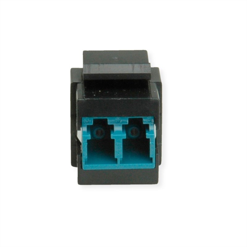 ROLINE Adaptateur Keystone LC Duplex Noir bleu