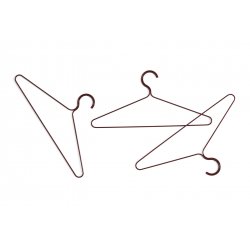 HAY - Set of 3 Colour Hanger - Maroon Red