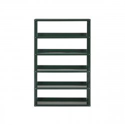 House Doctor - Shelving unit, HDUse - Dark Green - l: 80 cm, h: 128 cm, d: 22 cm