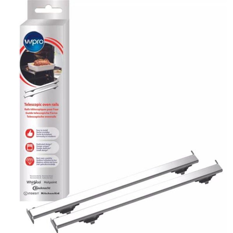 Rails télescopiques pour four TOR100