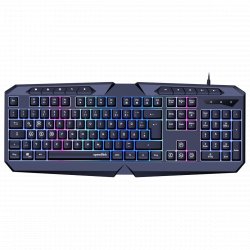 Speedlink LUDICIUM RGB Rainbow Gaming Tastatur, schwarz