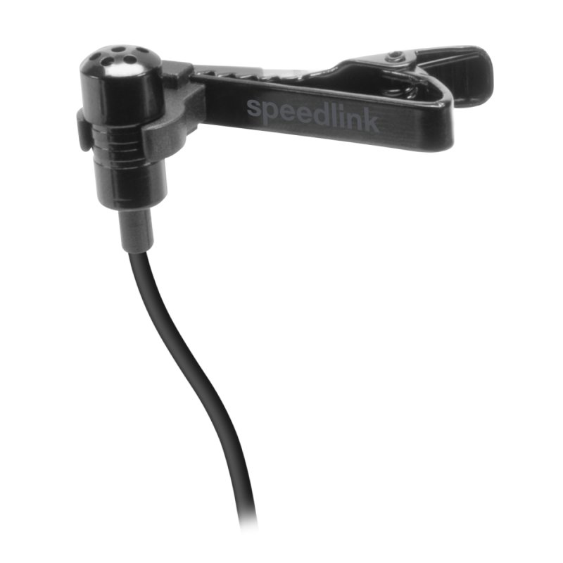 Speedlink SPES Ansteckmikrofon, schwarz