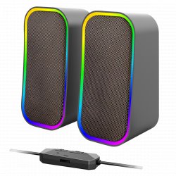 Speedlink TOKEN RGB Gaming Stereo Speaker, schwarz
