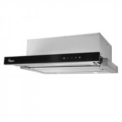 Akpo WK-7 Light Glass Touch 60 Under-cabinet cooker hood Black Inox