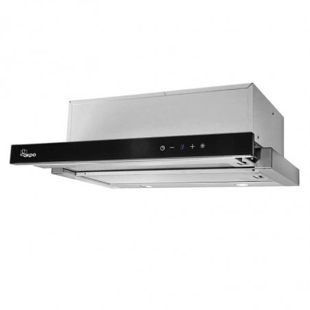 Akpo WK-7 Light Glass Touch 60 Under-cabinet cooker hood Black Inox