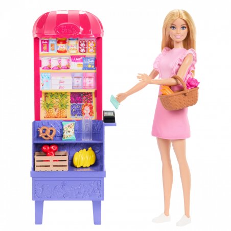 Barbie and Teresa Recipe for Friendship Malibu at the Market Doll and Playset