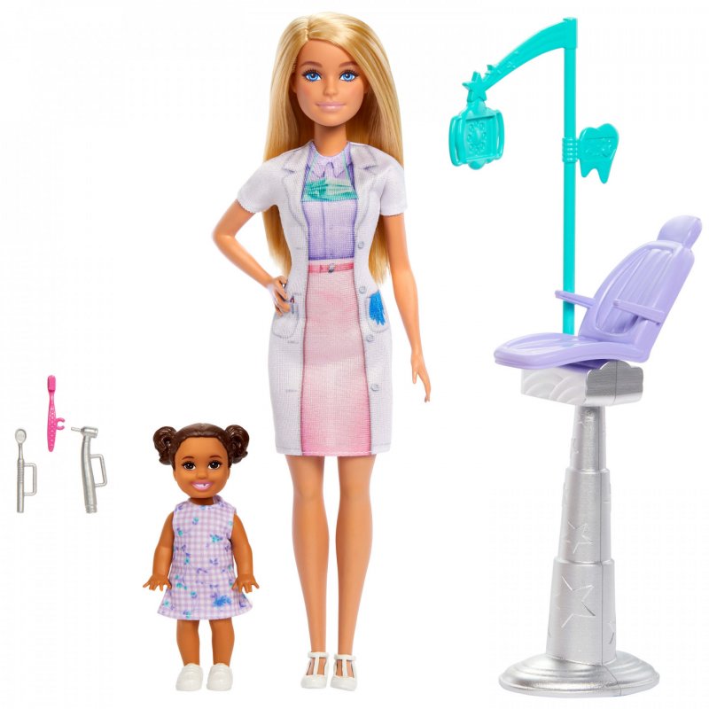 Barbie Deluxe Karrieren Zahnärztin Spielset